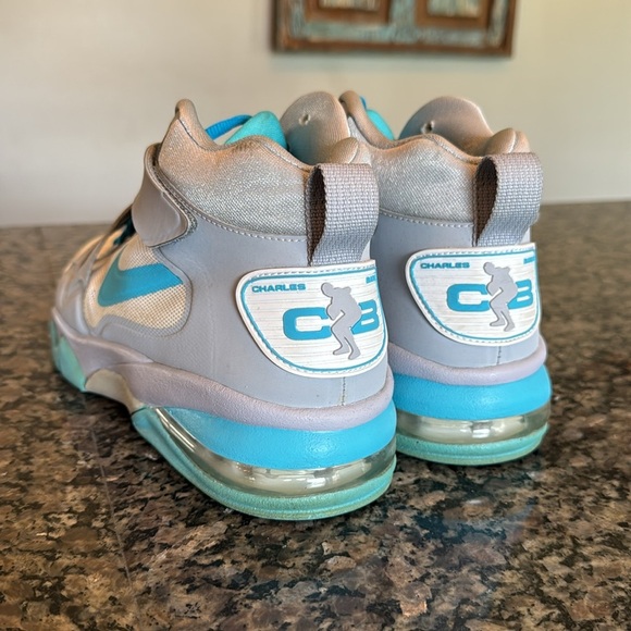 Nike Air Force max CB2 Hyperfuse Barkley 34 Athletic Sneakers EUC 10.5 - Picture 2 of 13